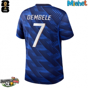 Ranska Ousmane Dembele #7 Kotipaita MM-kisat 2026 Lyhythihainen